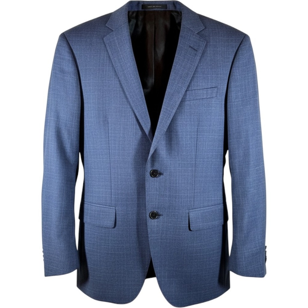 Hugo Boss Huge6/Genius5 Slim Fit Blazer Blue Drago Super 130 Wool Sport Coat 38R
